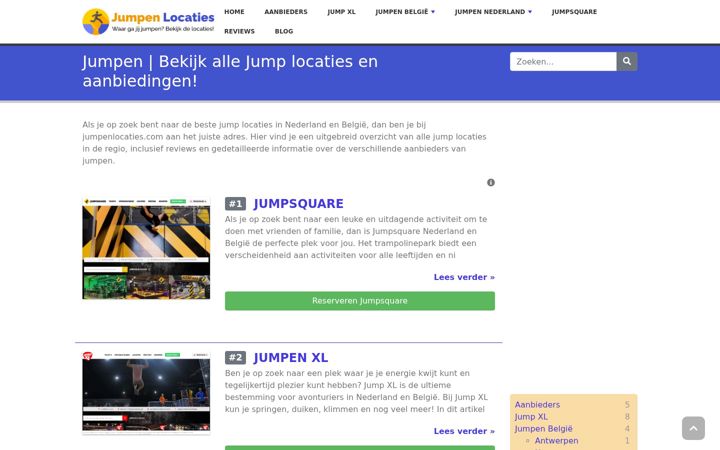 Screenshot of jumpenlocaties.com