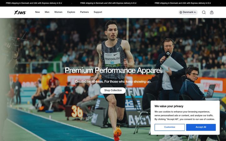 Screenshot of jumpersworldsportswear.com
