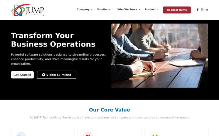 Screenshot of jumpfaster.com
