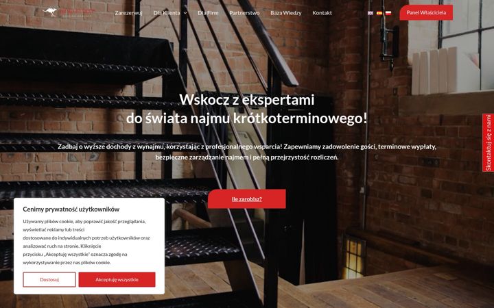 Screenshot of jumpinhere.com.pl