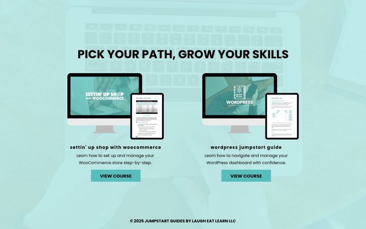 Screenshot of jumpstartguides.com