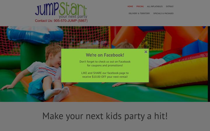 Screenshot of jumpstartrentals.com