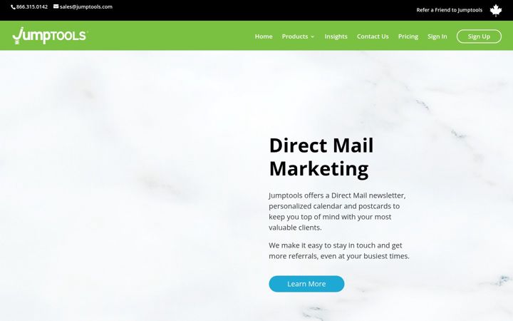 Screenshot von jumptools.com