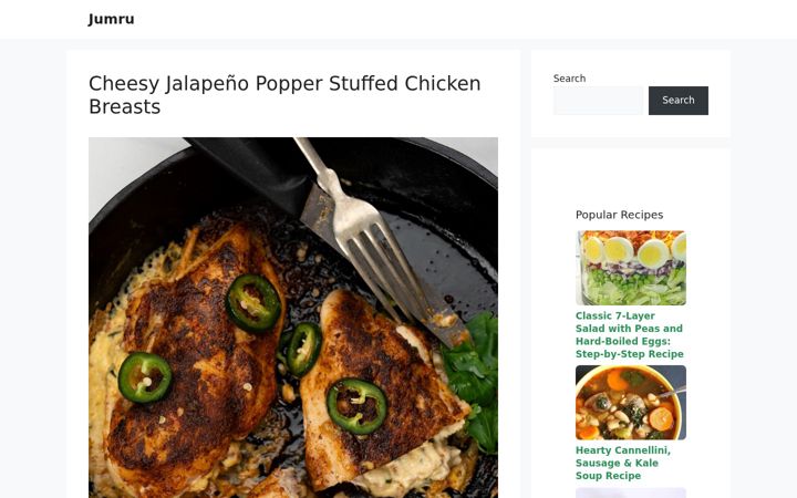 Screenshot of jumru.com