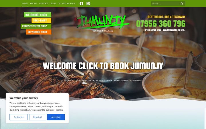 Screenshot of jumunjy.com