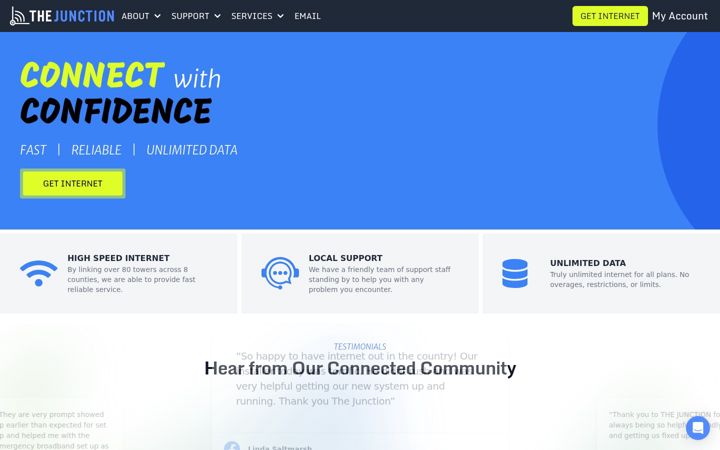 Screenshot of junct.com