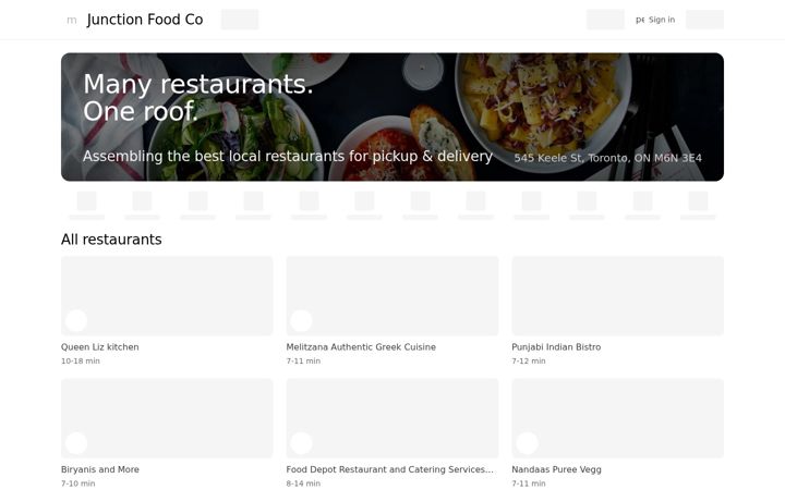 Screenshot of junctionfoodco.com