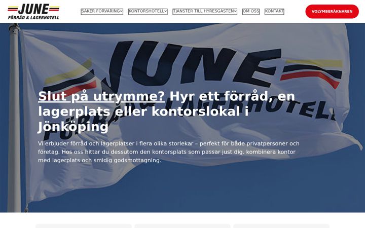Screenshot of juneforrad.se