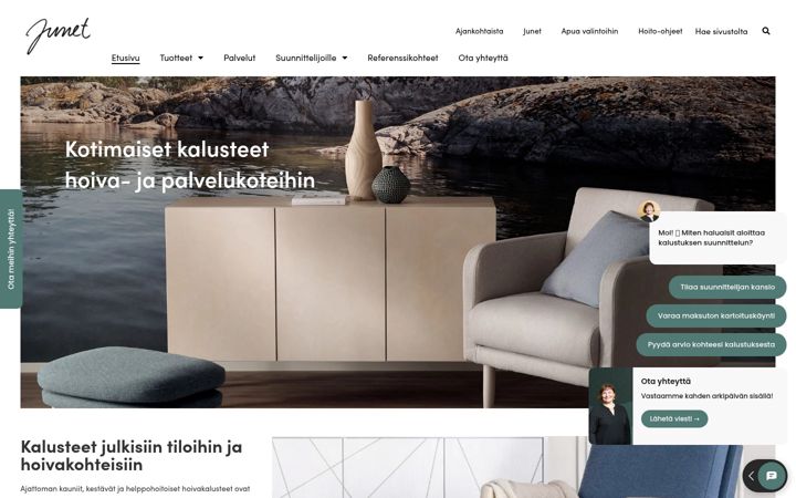 Screenshot of junet.com