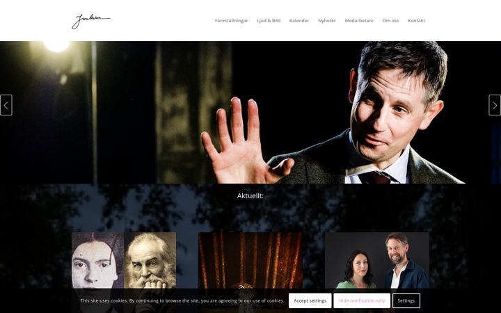 Screenshot of juneteatern.se