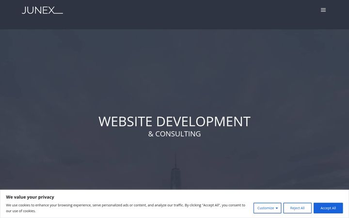 Screenshot of junex.com