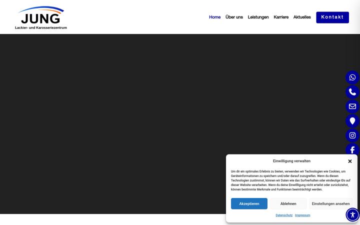 Screenshot of jung-lackundkarosserie.com