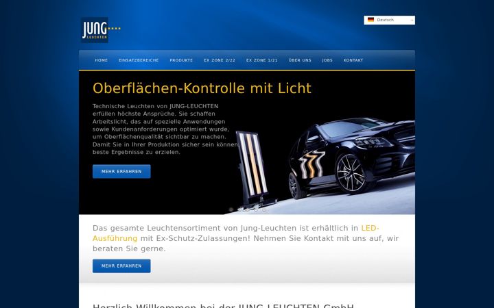 Screenshot of jung-leuchten.de
