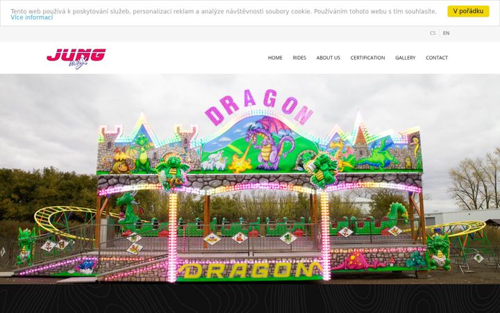 Screenshot of jung-maxrides.com