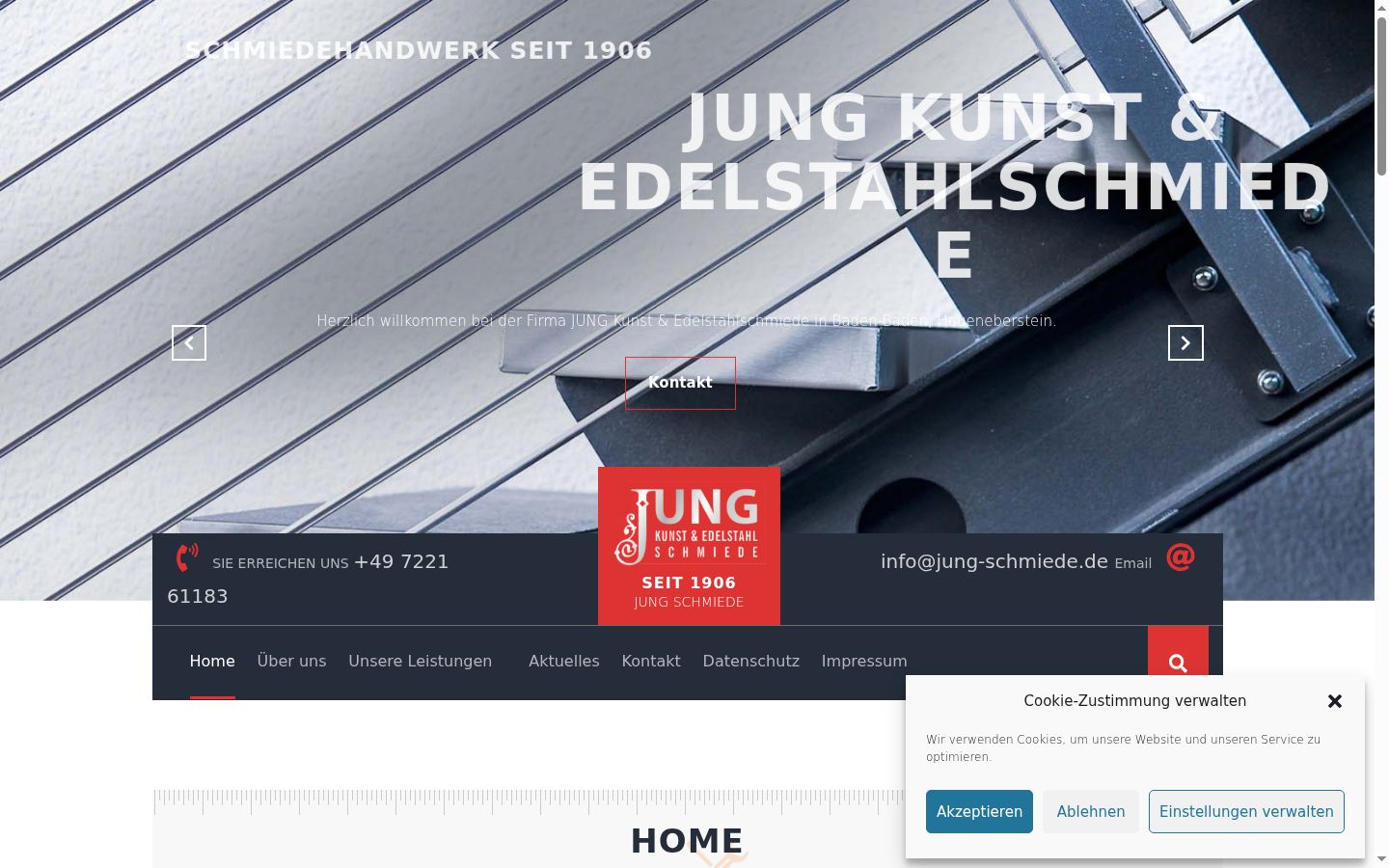 Screenshot tal-banner tal-kunsens muri qabel kwalunkwe interazzjoni