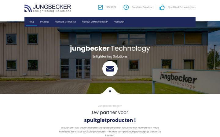 Screenshot of jungbecker.be