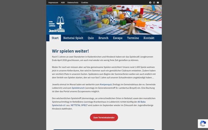 Screenshot of jungbrunnen-spielecafe.de