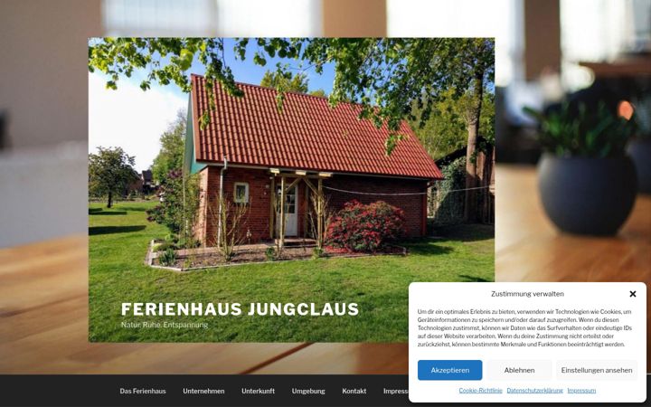 Screenshot of jungclaus.net