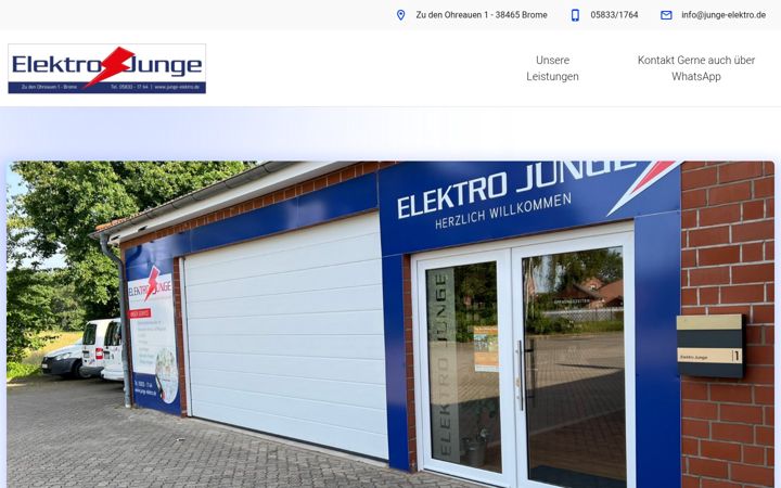 Screenshot of junge-elektro.de