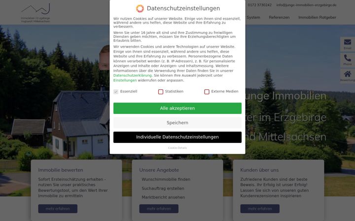 Screenshot of junge-immobilien-erzgebirge.de