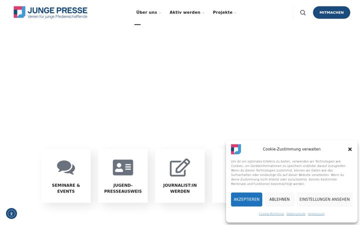 Screenshot of junge-presse.de