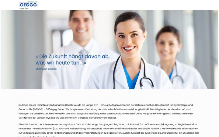 Screenshot of jungegyn.at