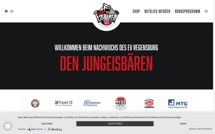 Screenshot of jungeisbaeren.de