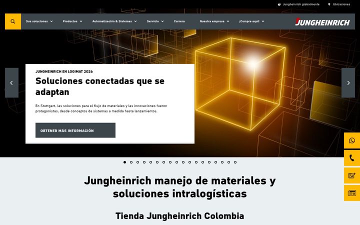 Screenshot of jungheinrich.co