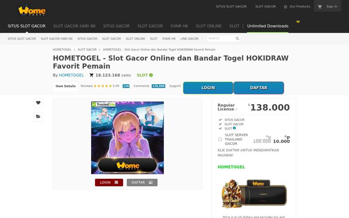Screenshot of junglelou.com