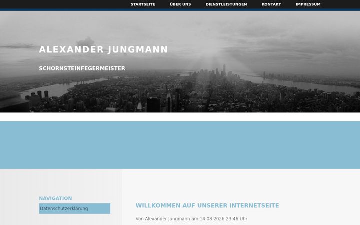 Screenshot of jungmann-schornsteinfeger.de