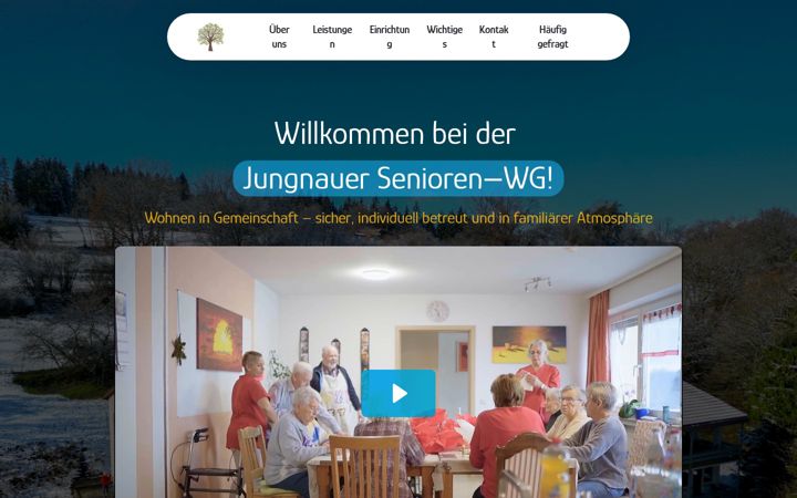 Screenshot of jungnau-senioren.de