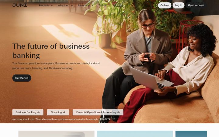 Screenshot of juni.co