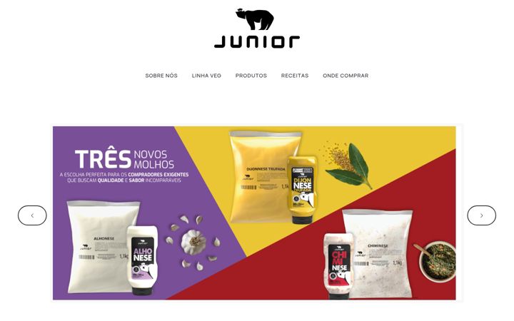 Screenshot of junior.com.br
