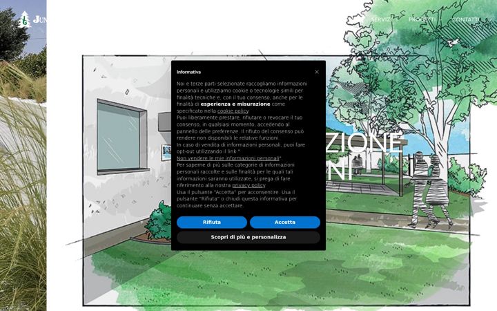 Screenshot of juniorgarden.it