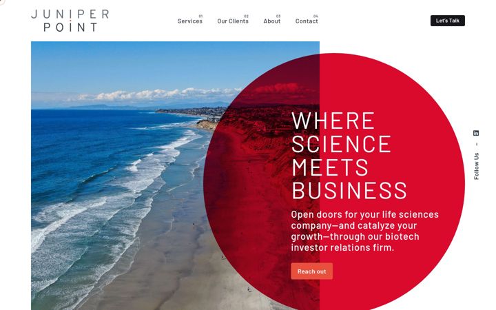 Screenshot of juniper-point.com