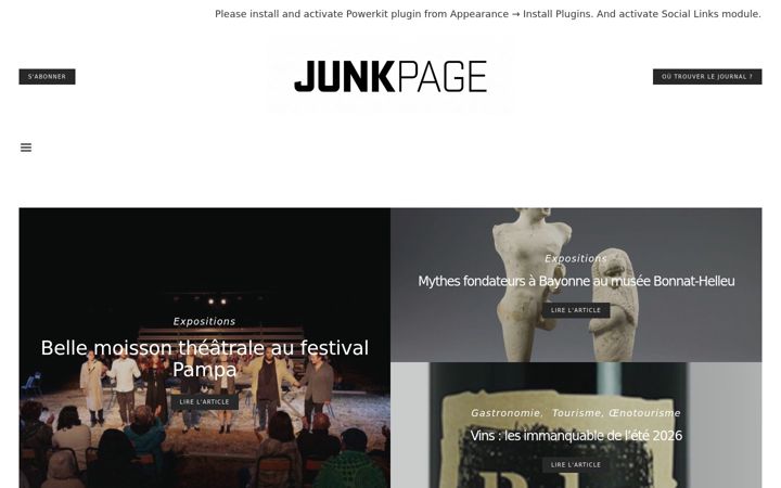 Screenshot of junkpage.fr