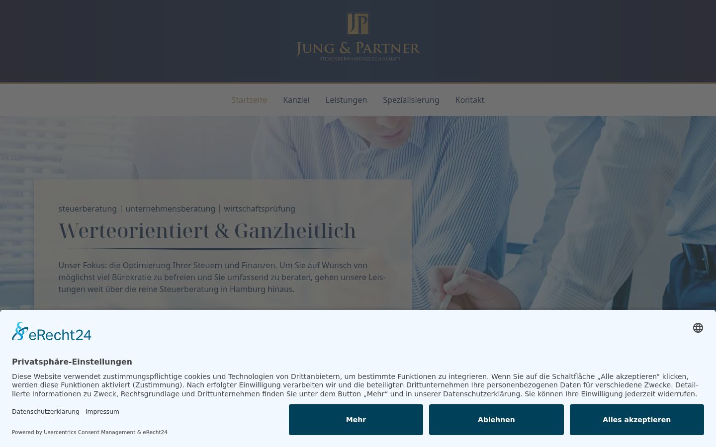 Zrzut ekranu banera zgody wyświetlanego przed jakąkolwiek interakcją