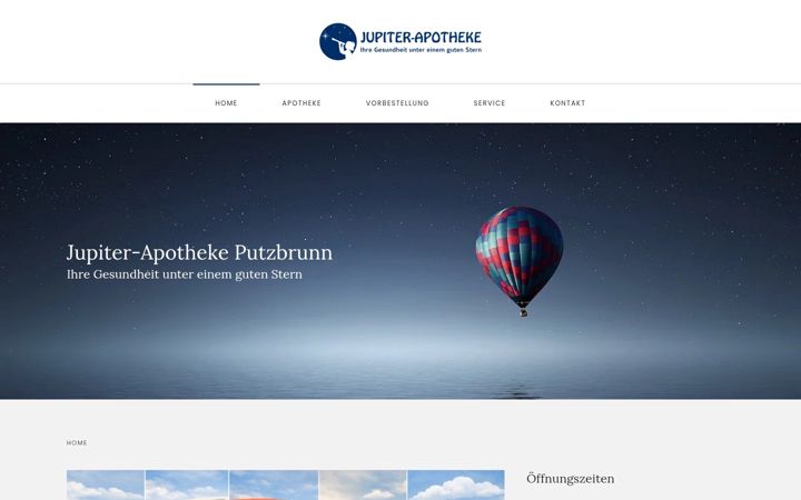 Screenshot of jupiter-apotheke.de