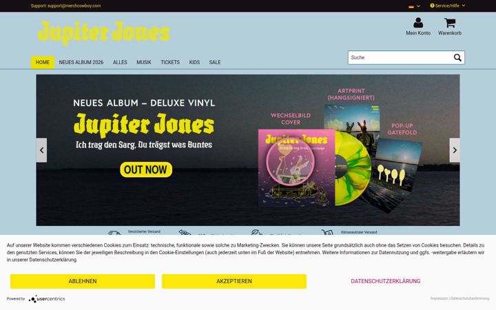 Screenshot of jupiterjones-shop.de