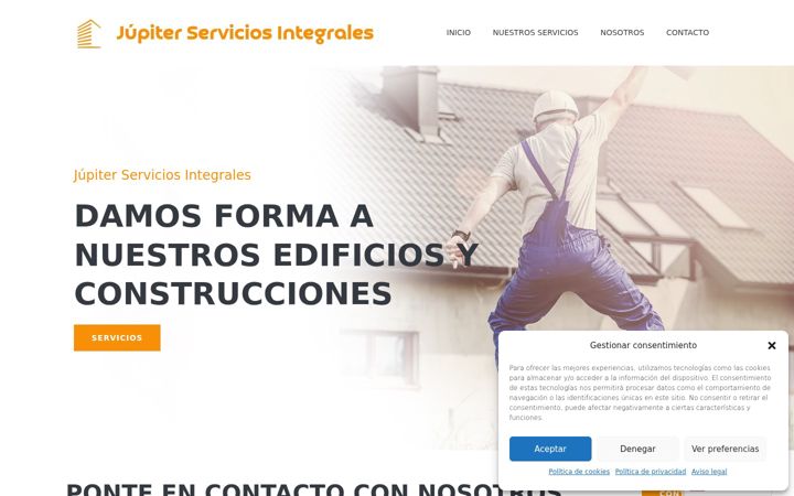 Screenshot of jupiterservint.com