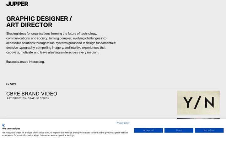 Screenshot of jupper.co.uk