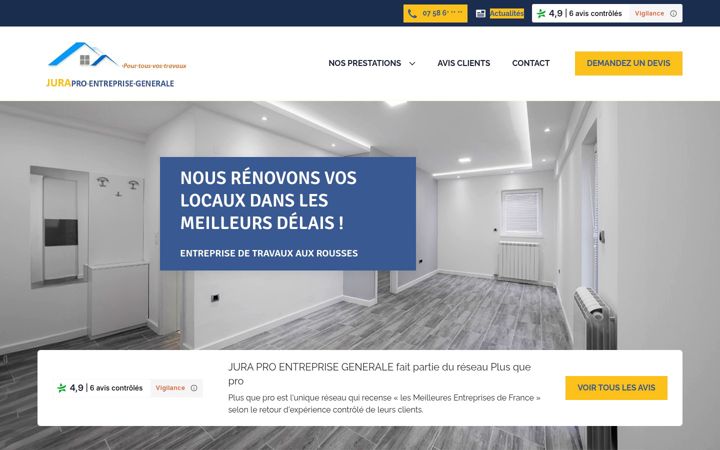 Screenshot of jura-pro.fr