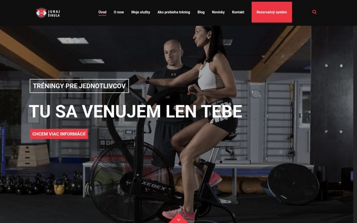Screenshot of jurajsikula.sk