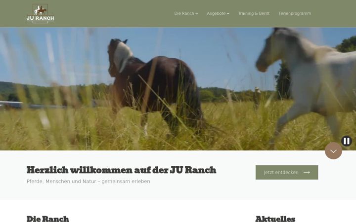 Screenshot of juranch.de