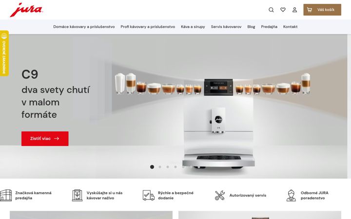 Screenshot of jurastore.sk