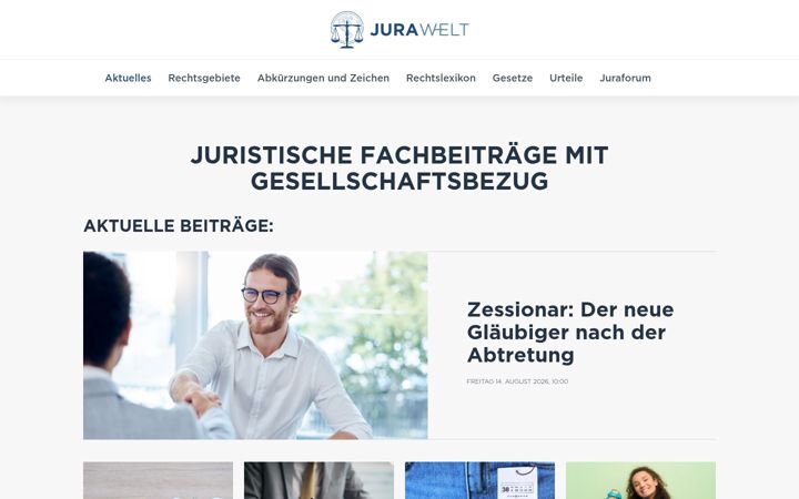 Screenshot of jurawelt.com