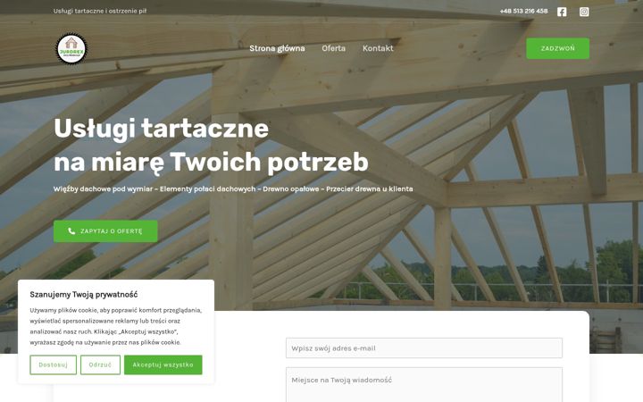 Screenshot of jurdrex.pl