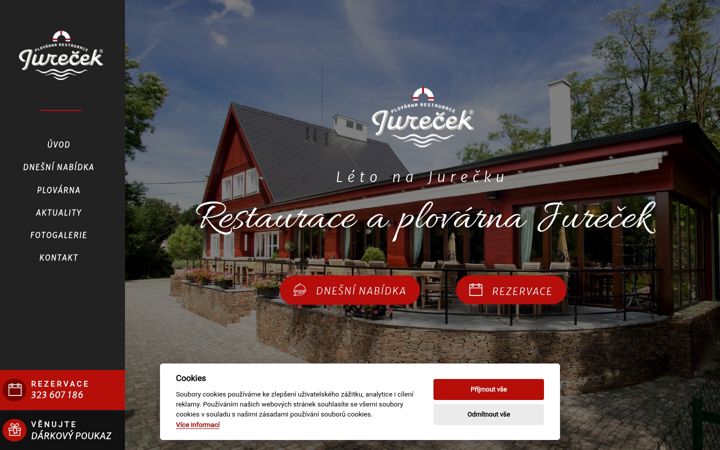Screenshot of jurecek-ricany.cz