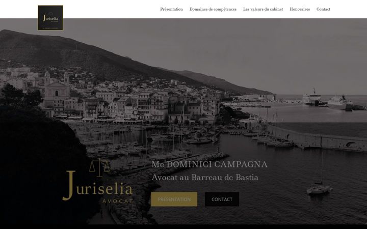 Screenshot of juriselia-avocat.fr