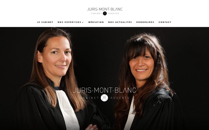 Screenshot of jurismontblanc.com